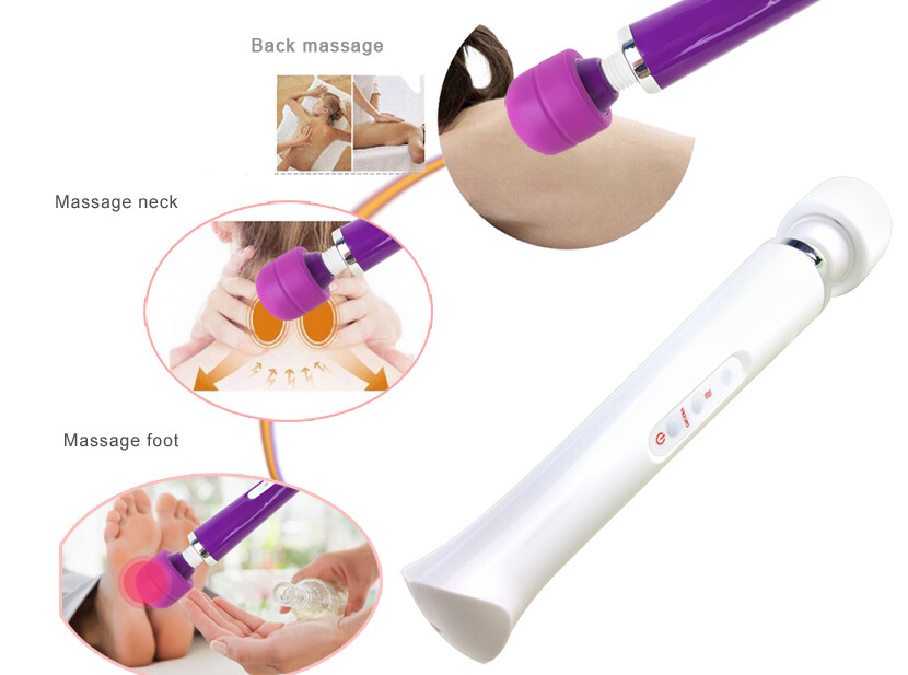 Huge Magic Wand Vibrators For Women Usb Charge Big Av Stick Female G Spot Massager Clitoris Stimulator Adult Sex Toys For Woman