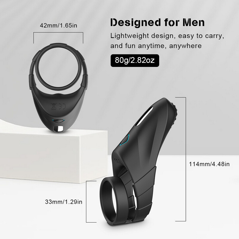 Newest 10 Modes Vibrators Male Cock Ring Automatic Masturbating Machine Penis Delay Trainer Ring Gay Sex Toys Men's Masturbator