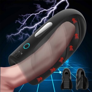 Vibrator Sex Toys For Men Penis Trainer Male Masturbator Delay Ejaculation Stimulate Glans Vibrating Massager Pussy